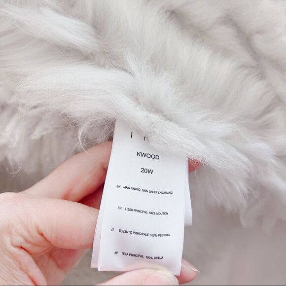 IRO Kwood shearing jacket Beige - Picture 11 of 14